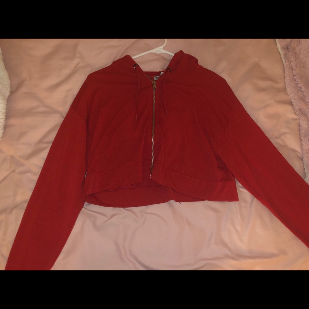 Forever 21 cropped hoodie